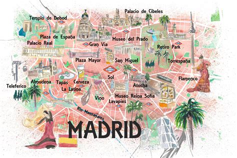 capital of madrid spain|tourist map of madrid.